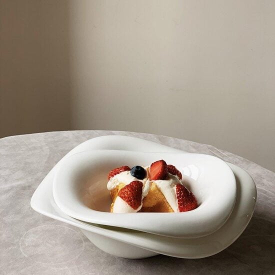 French Roll Edge Bowl - TableGlow