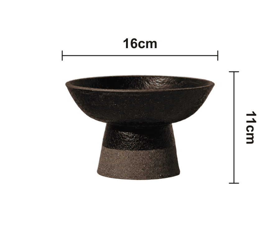 Footed Bowl – Abmessungen (large)