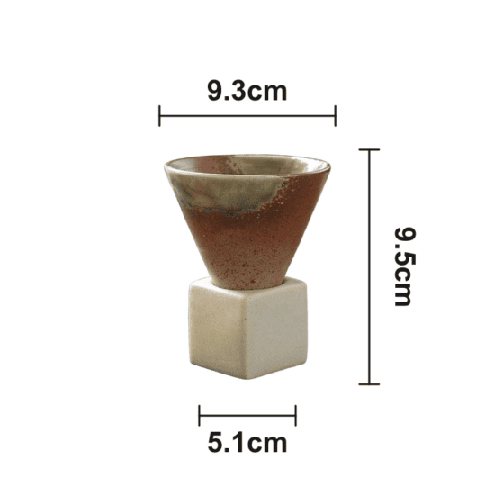 Retro Coffee Cup – Abmessungen