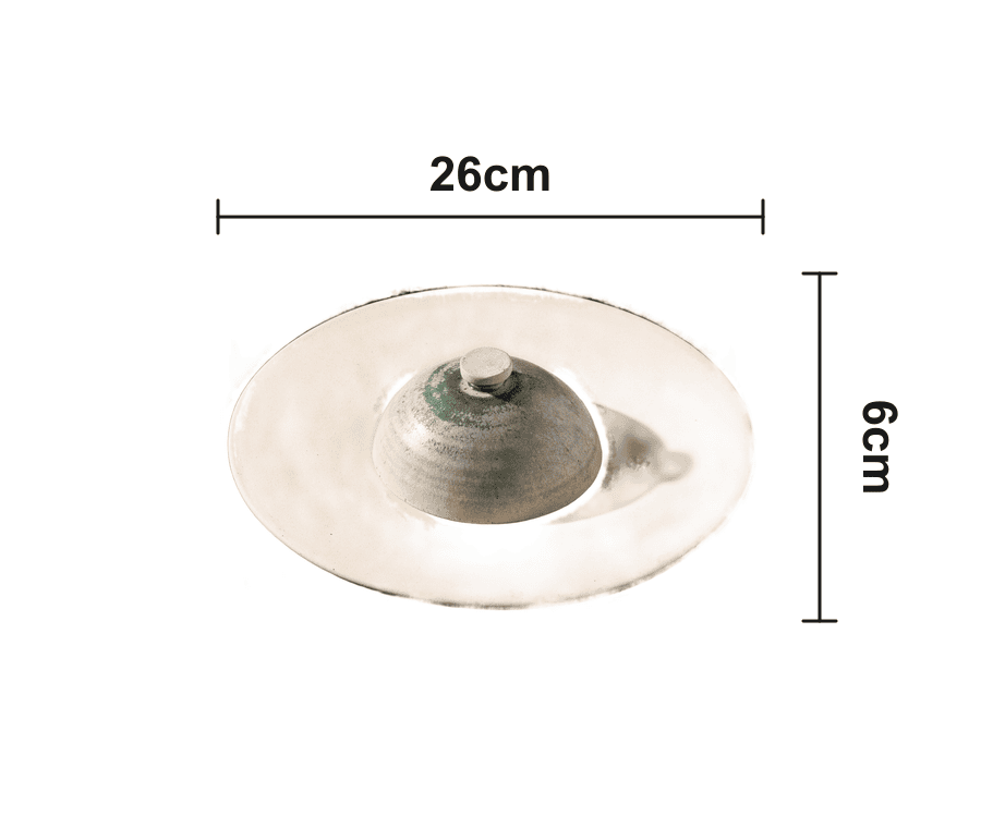 Saturn & Cloche - Plate set – Abmessungen (saturn)