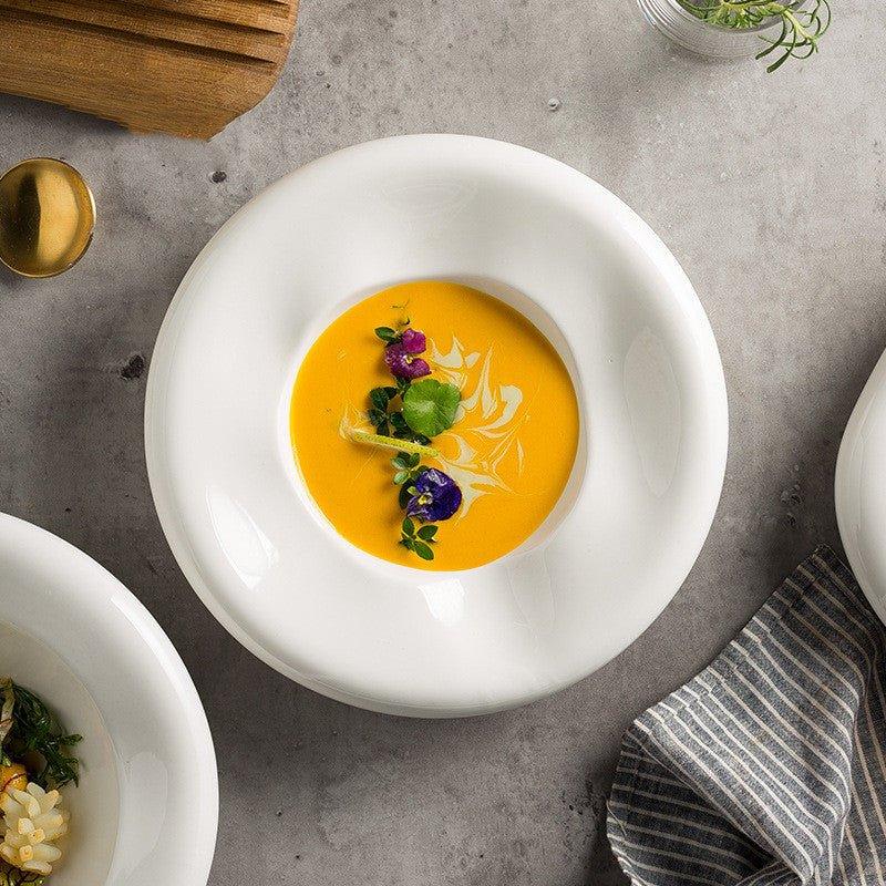 Assiette à soupe sans forme - TableGlow
