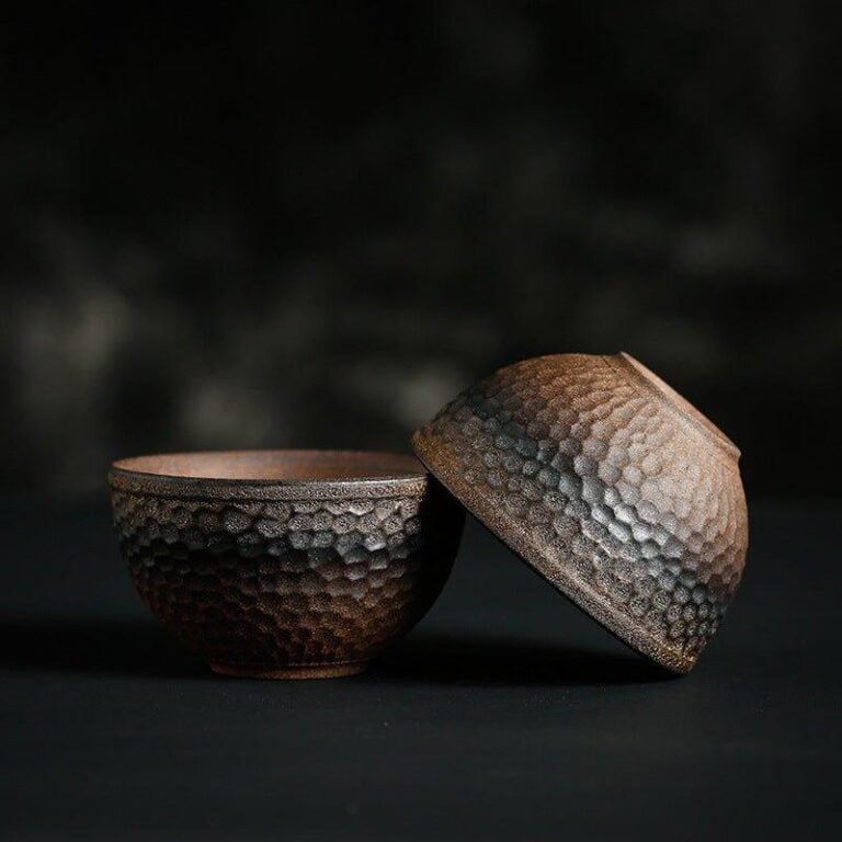 Vintage Handmade Ceramic Tea Cups - TableGlow